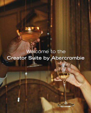 Introducing The Creator Suite by Abercrombie—your destination to partner with us. Space is limit